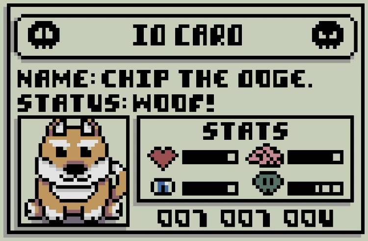 RetroNFTs Chip The Doge ID Card