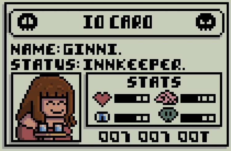 RetroNFTs Ginni ID Card