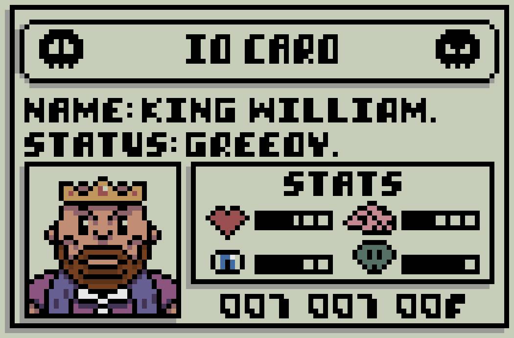 RetroNFTs King William ID Card