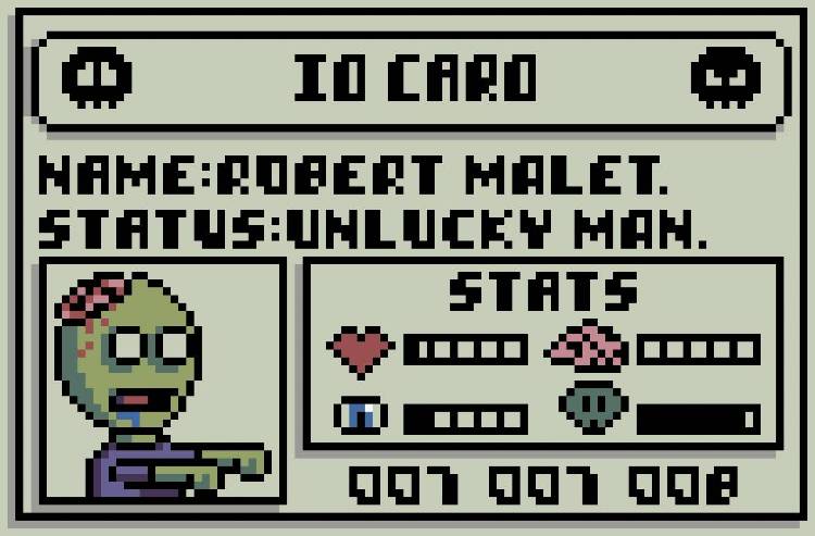 RetroNFTs Robert Malet ID Card