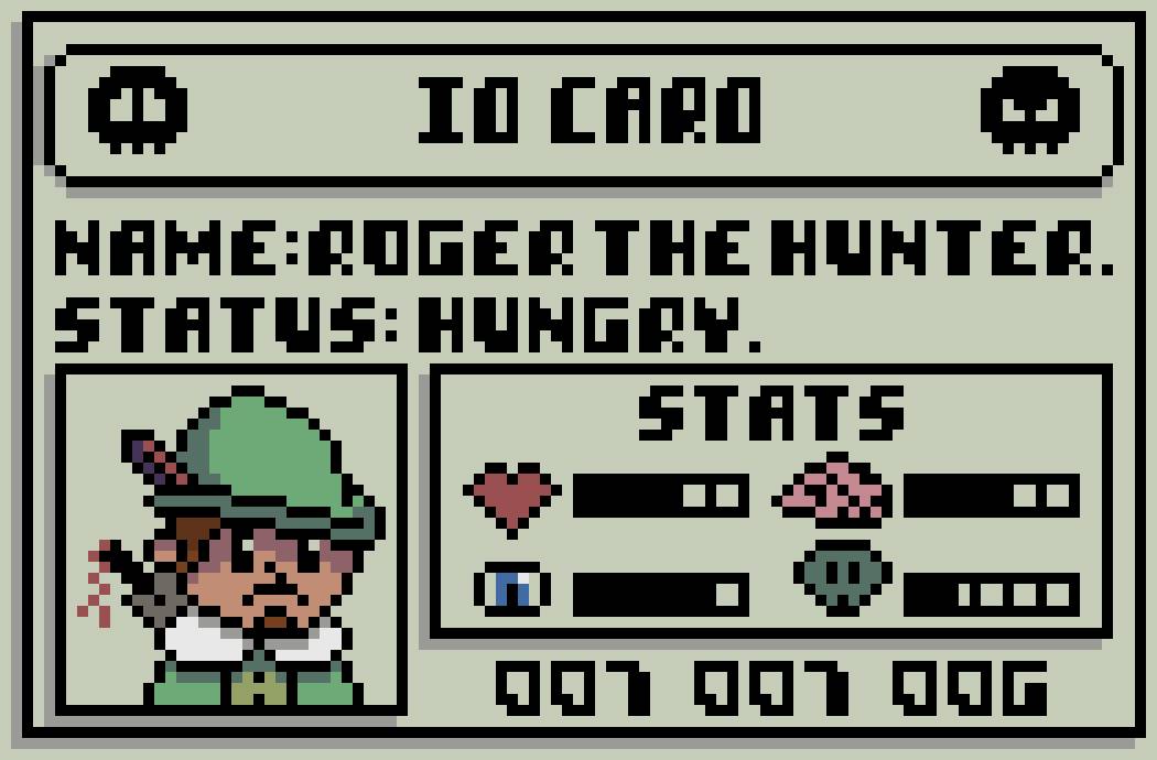 RetroNFTs Rodger The Hunter ID Card