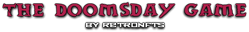 The Doomsday Game logo by RetroNFTs